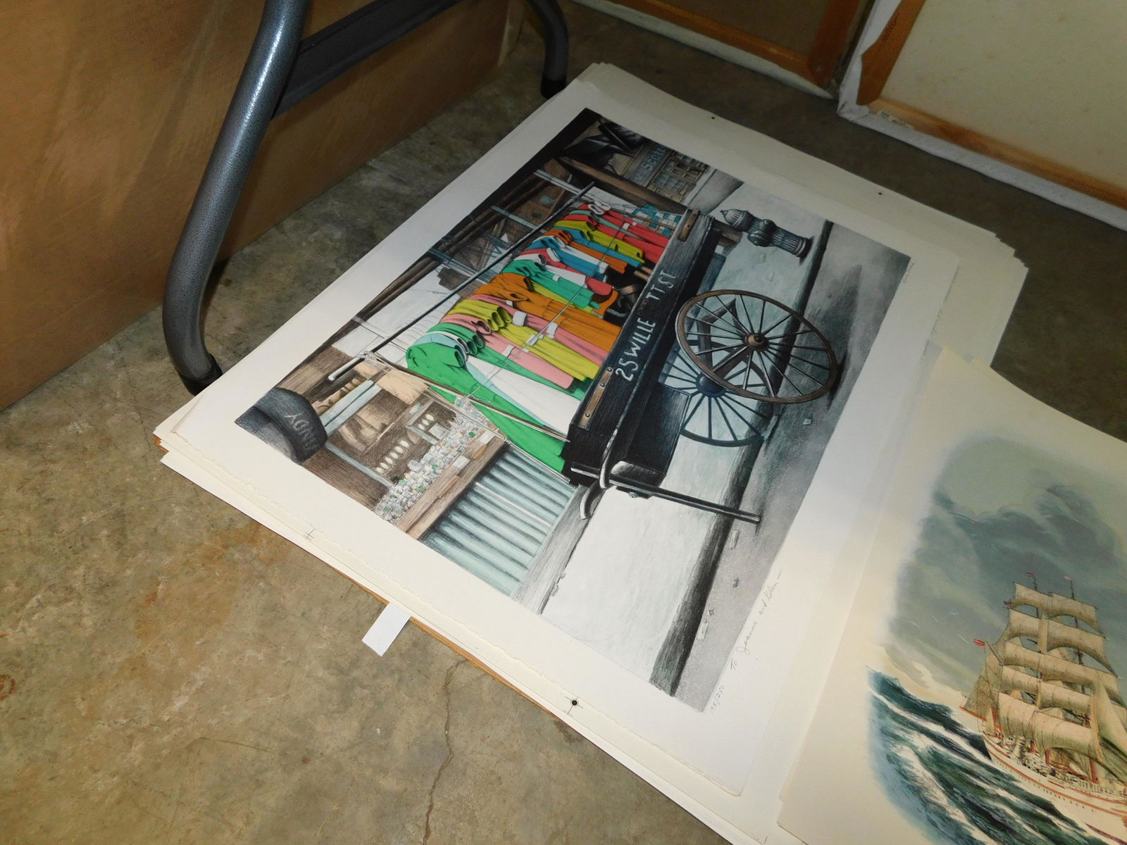 15 Unframed Lithographs (1 of 1)