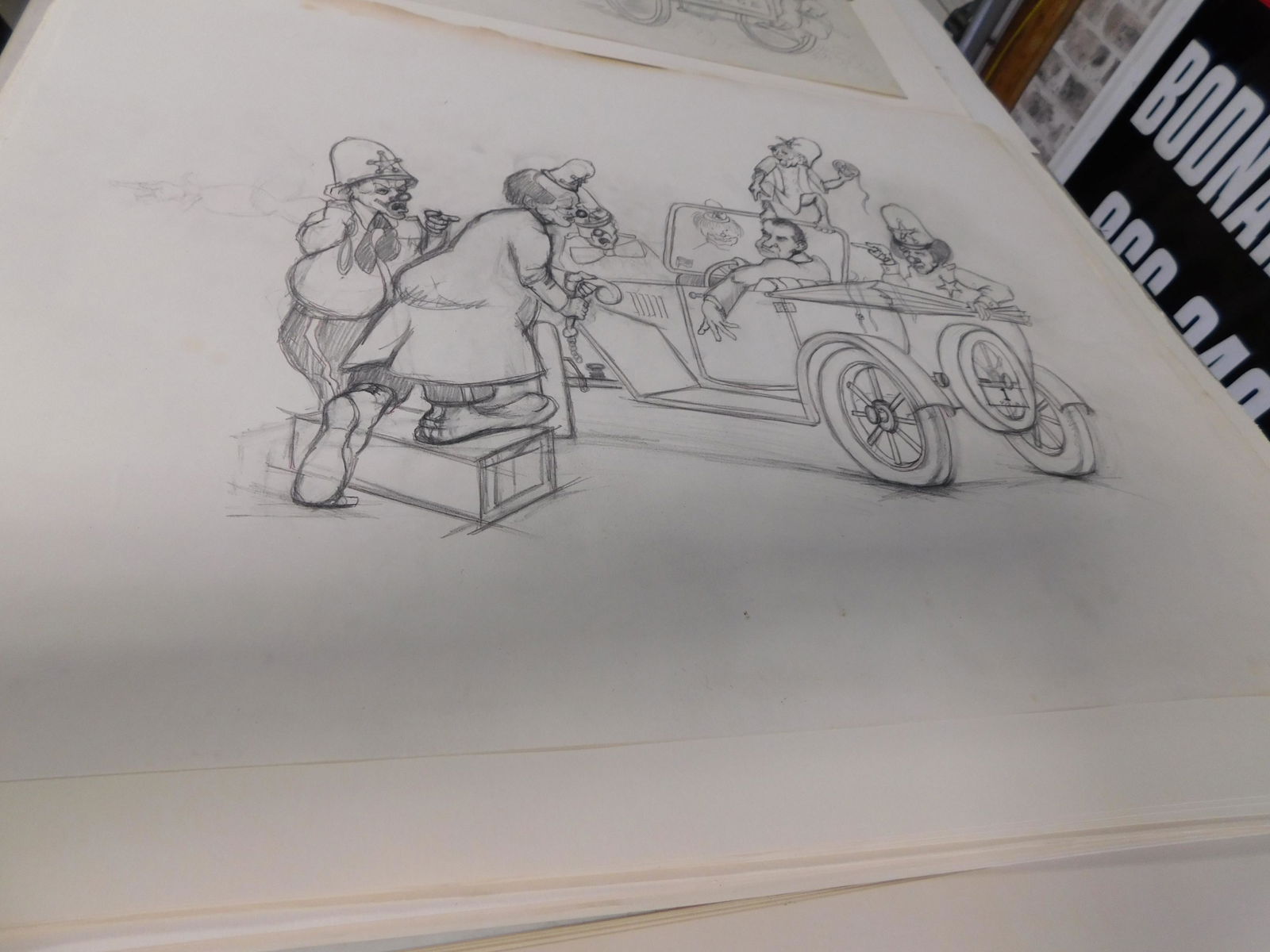 Nixon Political Cartoon and Lithographs (1 of 1)