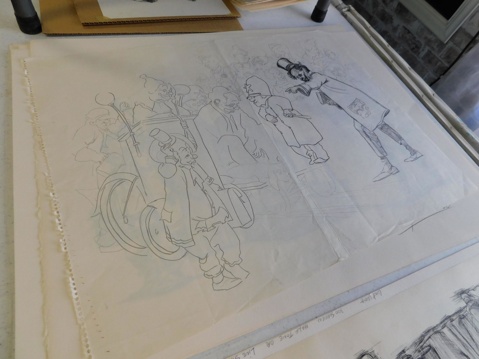 Pencil  Drawing and Lithographs (1 of 1)