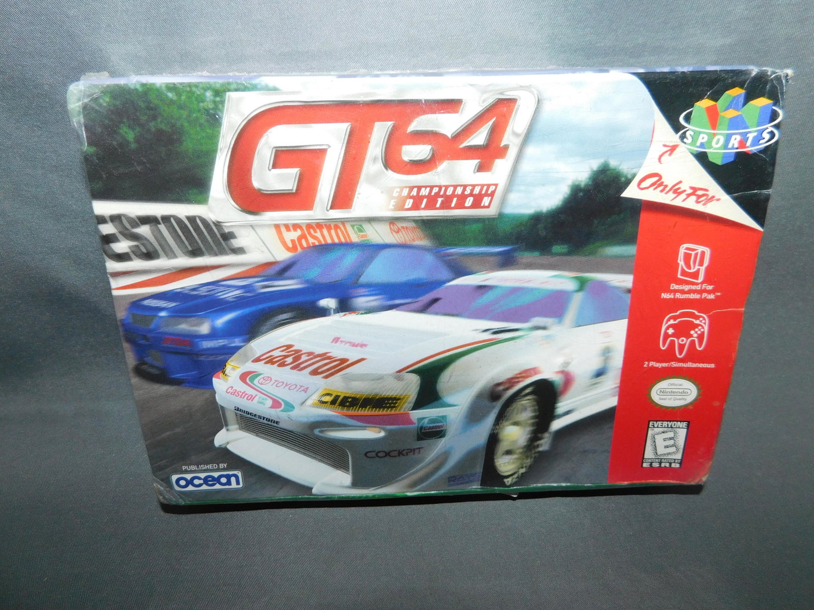 GT64 Championship Edition Nintendo Sports: GT64 Championship Edition for Nintendo Sports. Factory sealed. You are bidding at a live sale, please read the terms and conditions. We are offering contact-less pick ups at our South Brunswick locati