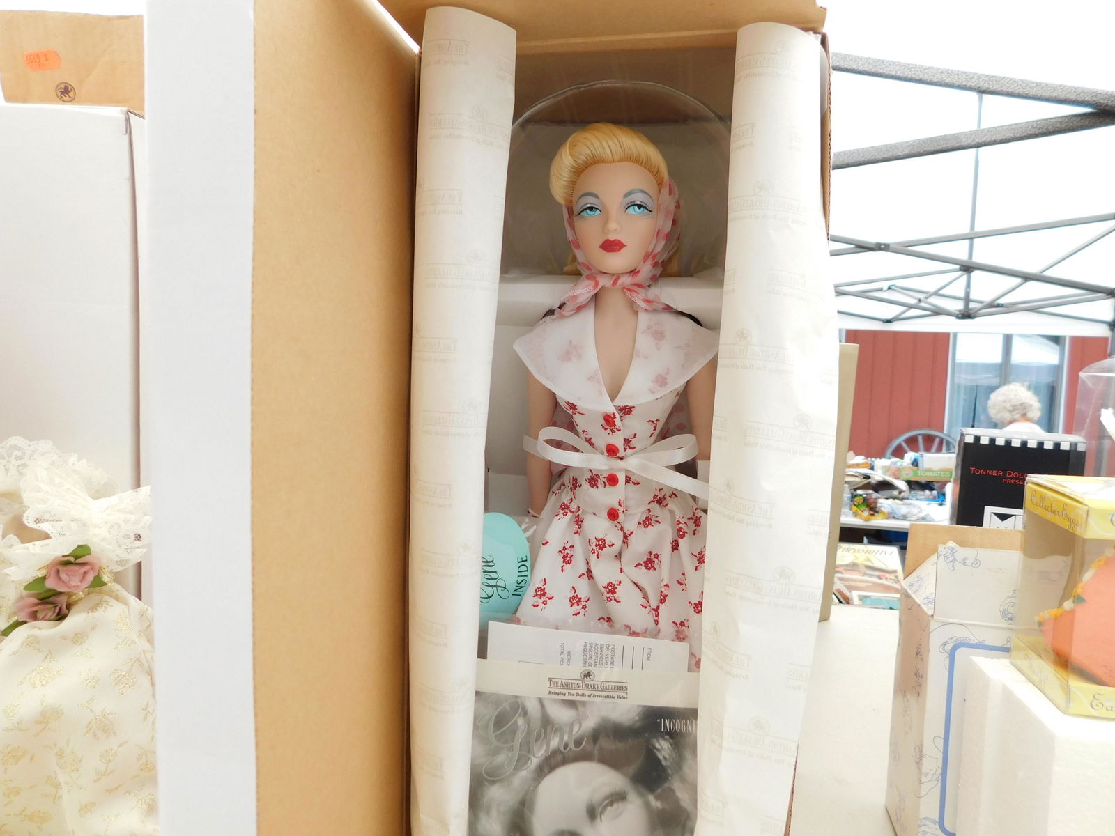 Gene Doll: Gene doll in the original box by Ashton Drake. You are bidding at a live sale. Please read the terms and conditions. This sale will be broadcast live on sale day with full descriptions of each lot bei