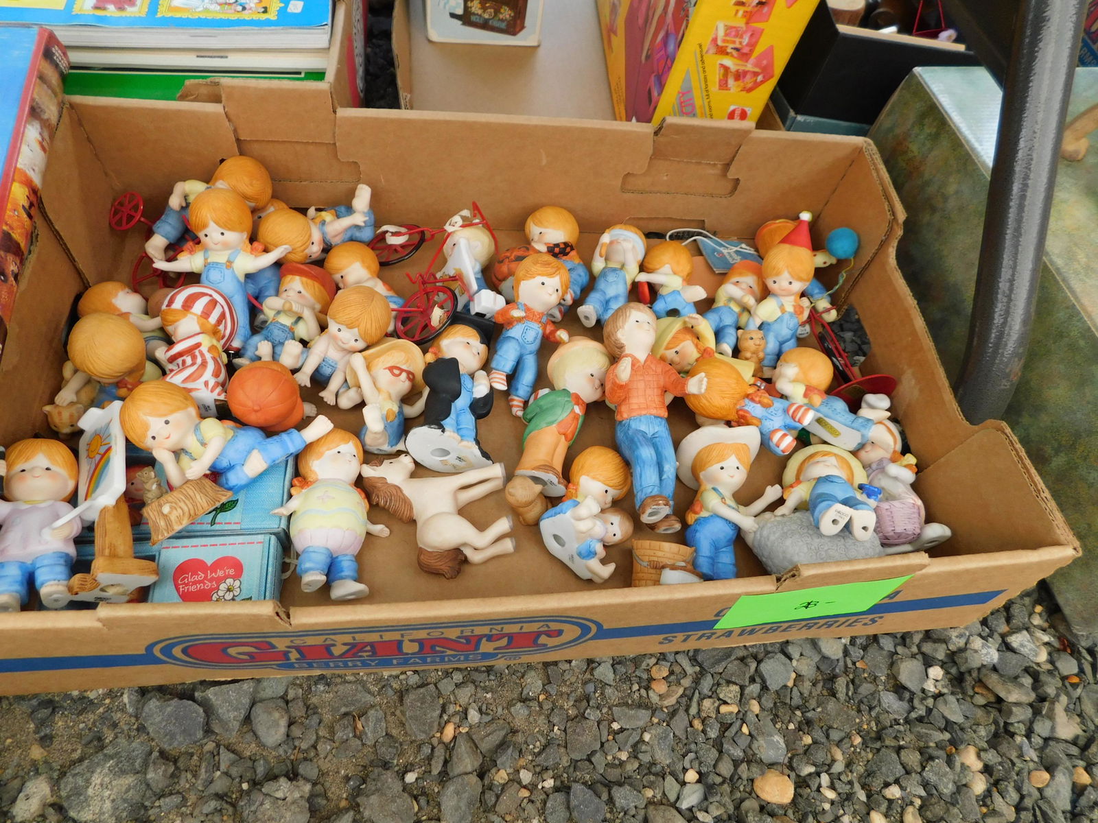 Lot of Figurines: Large lot of figurines. You are bidding at a live sale. Please read the terms and conditions. This sale will be broadcast live on sale day with full descriptions of each lot being sold, as well as vid