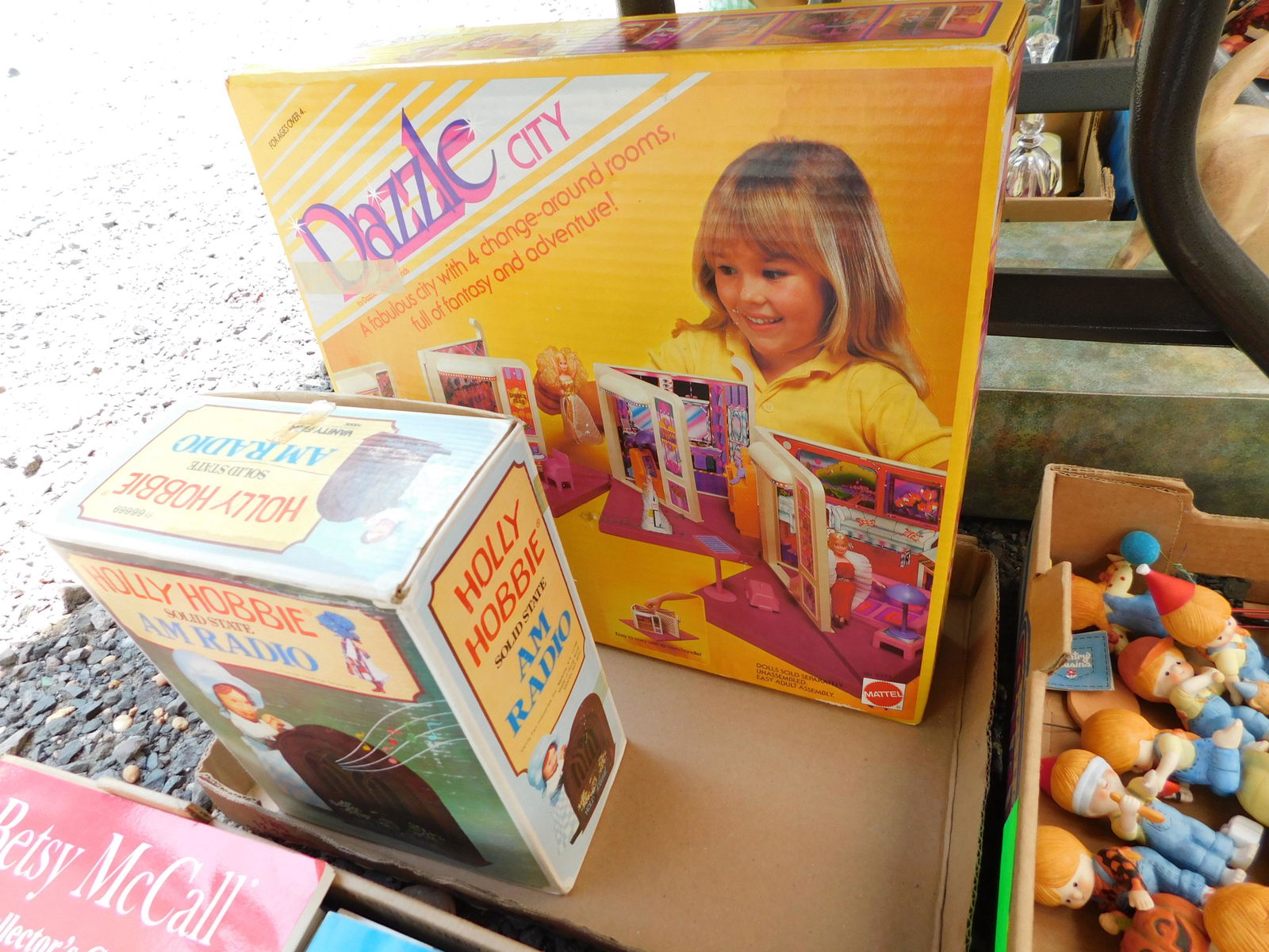 Holly Hobby Radio and Dazzle Game: Holly Hobby AM Radio and Dazzle City game. You are bidding at a live sale. Please read the terms and conditions. This sale will be broadcast live on sale day with full descriptions of each lot being s