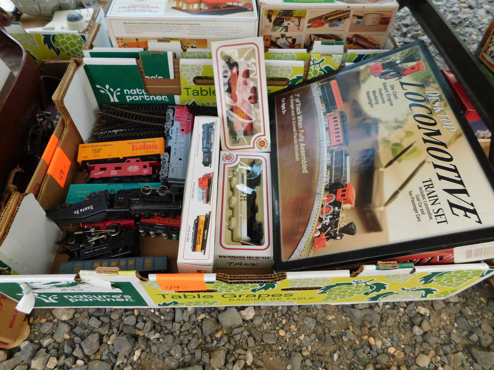 Lot of HO Scale Trains (1 of 1)