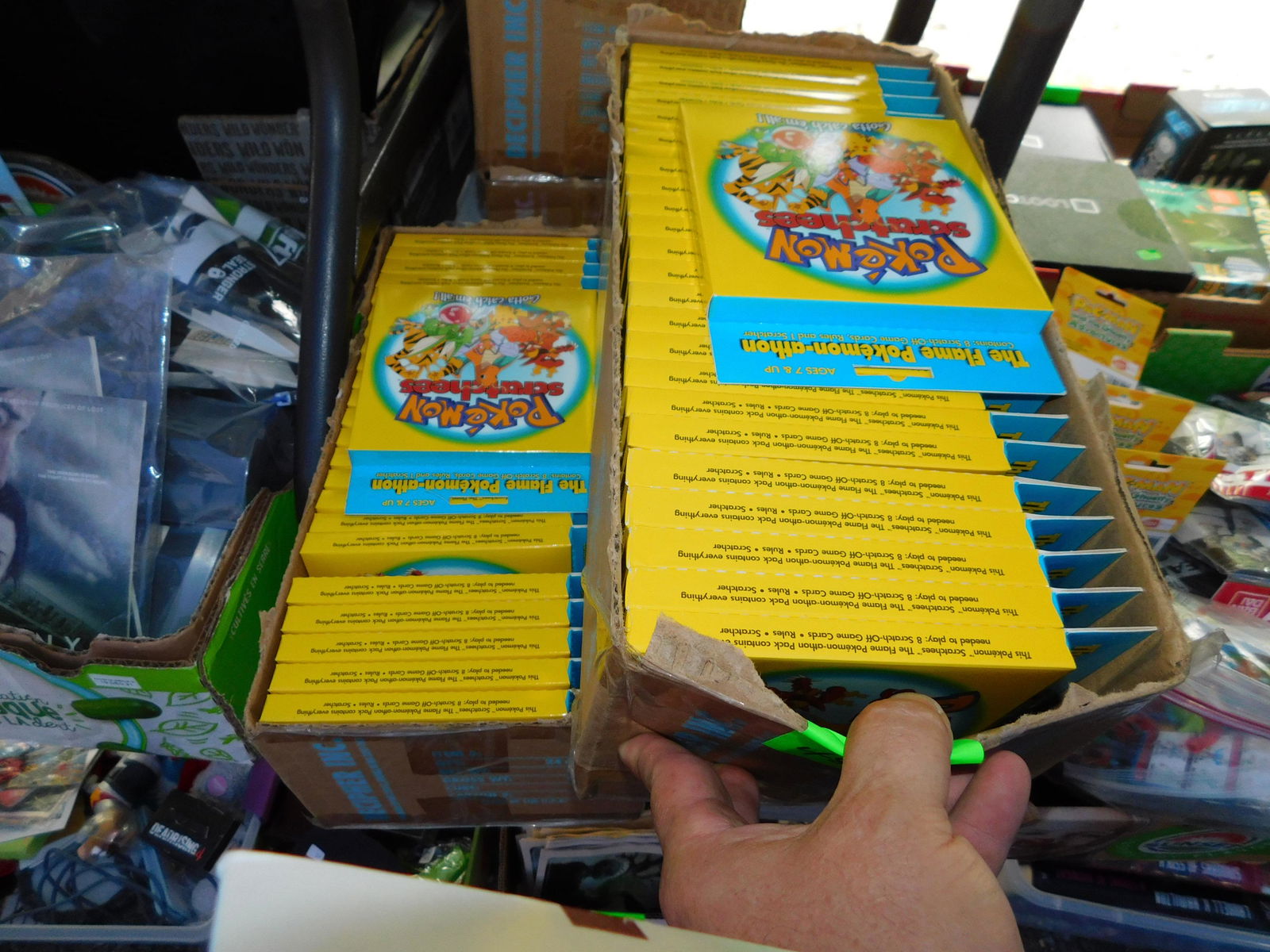 Lot of PokÃ©mon Scratchees: Lot of PokÃ©mon Scratchees. You are bidding at a live sale. Please read the terms and conditions. This sale will be broadcast live on sale day with full descriptions of each lot being sold, as well