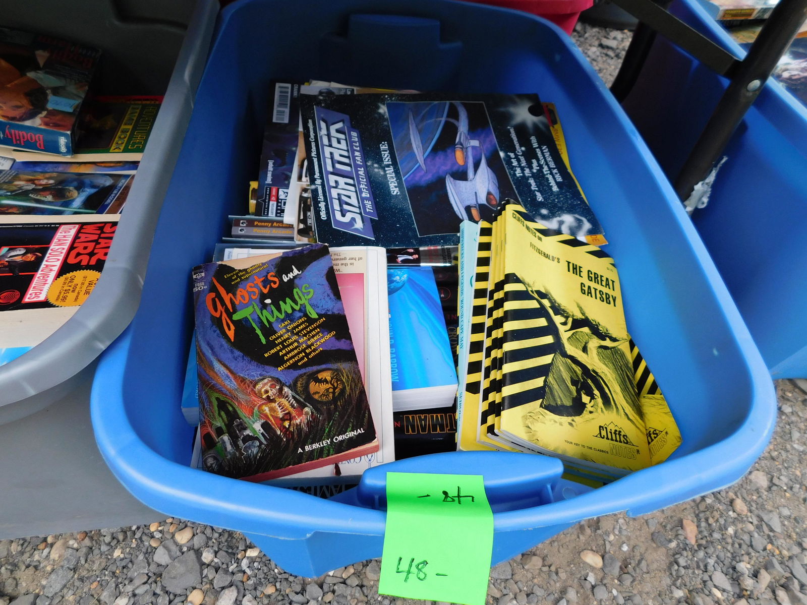 Lot of Books: Large lot of books. You are bidding at a live sale. Please read the terms and conditions. This sale will be broadcast live on sale day with full descriptions of each lot being sold, as well as video f