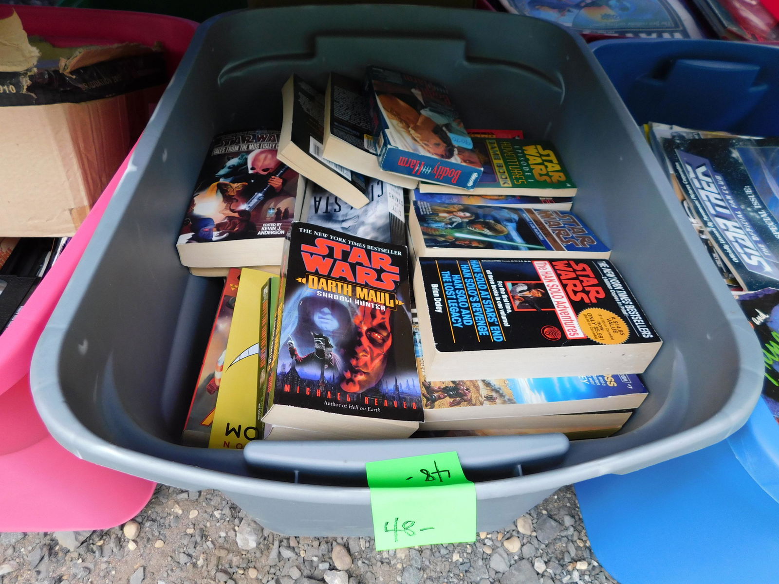 Lot of Books: Large lot of books. You are bidding at a live sale. Please read the terms and conditions. This sale will be broadcast live on sale day with full descriptions of each lot being sold, as well as video f