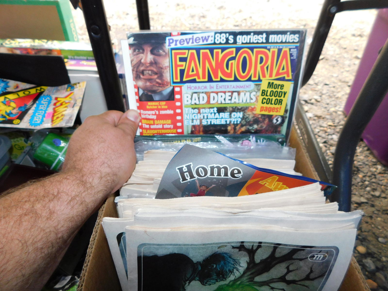 Lot of Movie Magazines: Lot of movie magazines. You are bidding at a live sale. Please read the terms and conditions. This sale will be broadcast live on sale day with full descriptions of each lot being sold, as well as vid