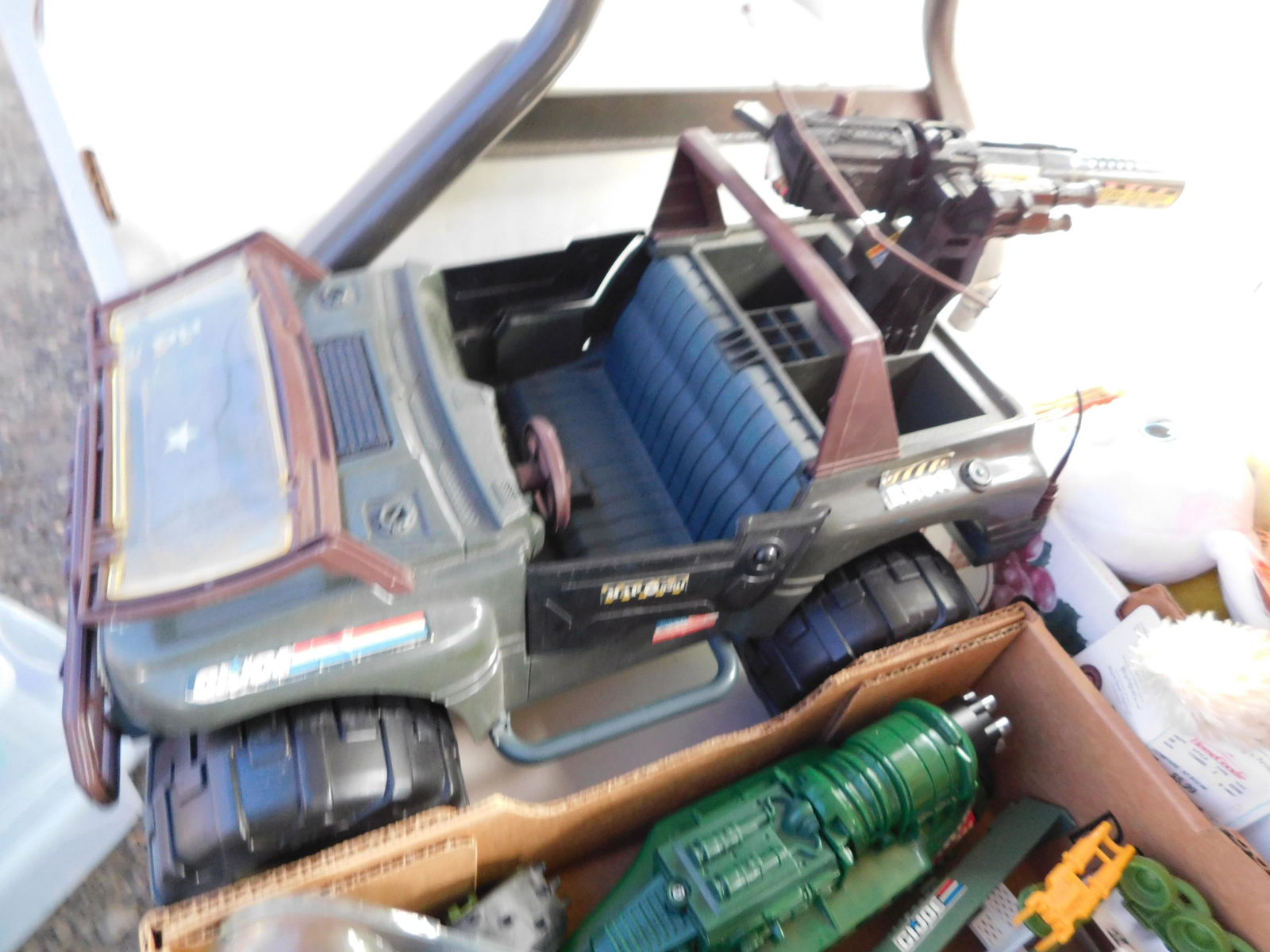 GI Joe Jeep: GI Joe Jeep. You are bidding at a live sale. Please read the terms and conditions. This sale will be broadcast live on sale day with full descriptions of each lot being sold, as well as video feed of