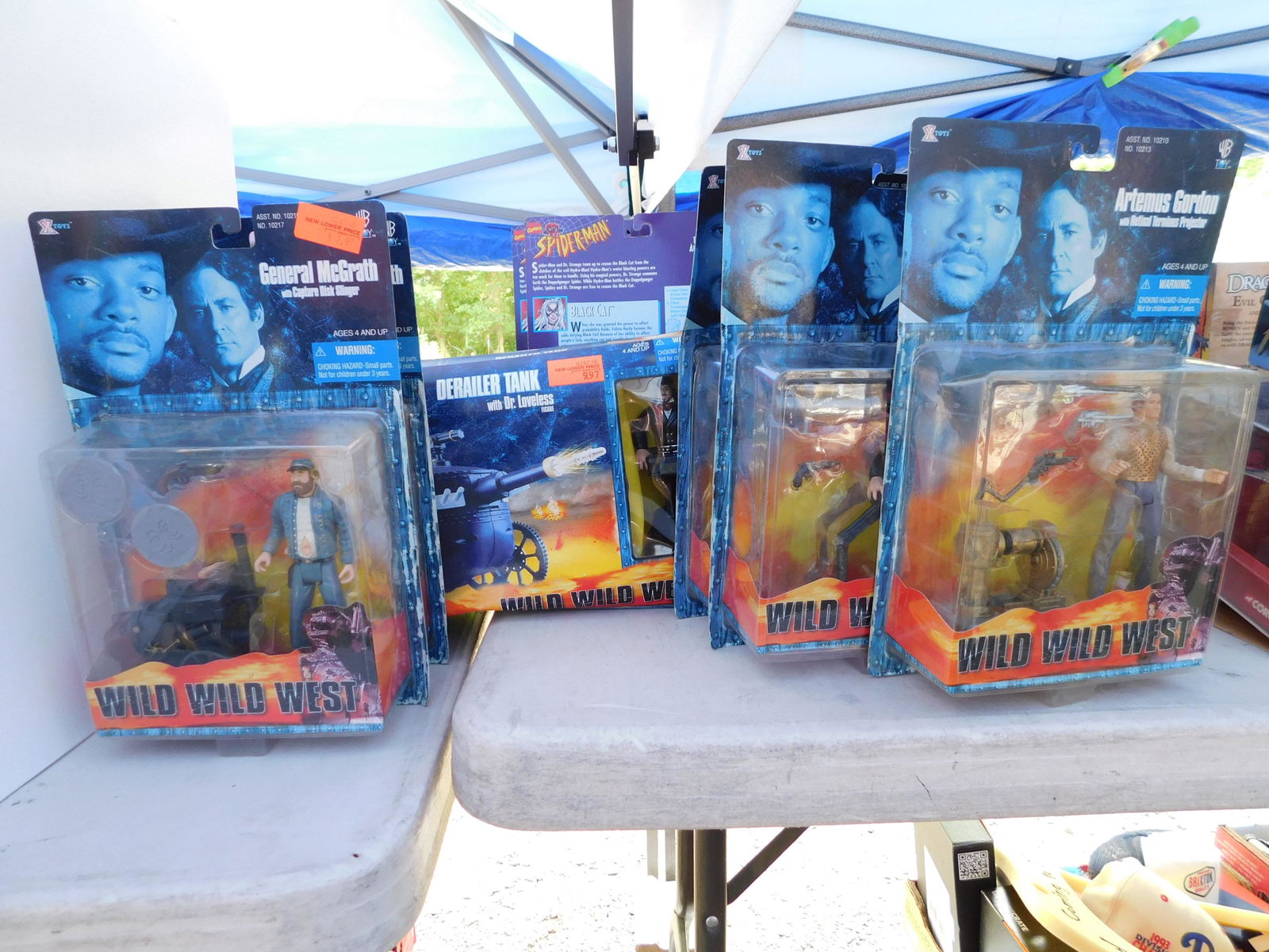 Wild Wild West Figures and Vehicles (1 of 1)