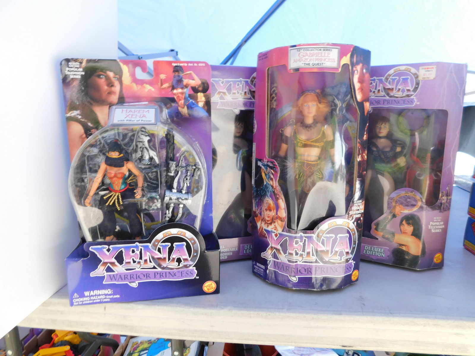 4 Xena Warrior Princess Figures (1 of 1)