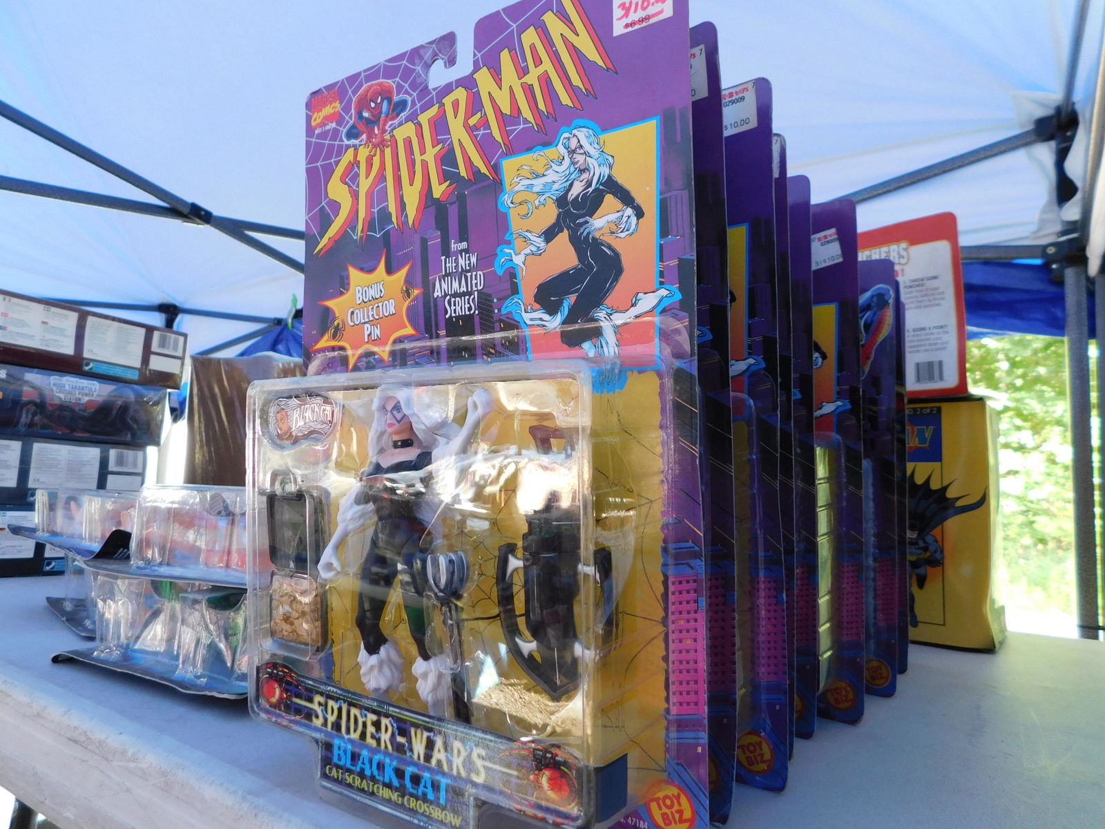 8 Spiderman Figures (1 of 1)