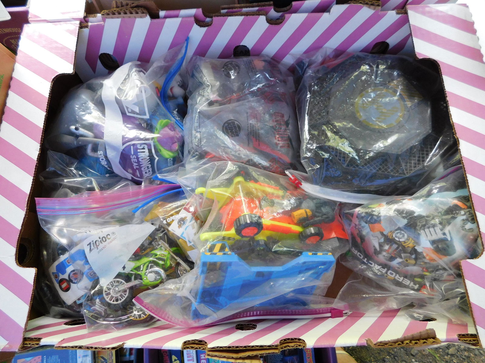 Lot of Figures and Vehicles: Large lot of figures and vehicles. You are bidding at a live sale. Please read the terms and conditions. This sale will be broadcast live on sale day with full descriptions of each lot being sold, as