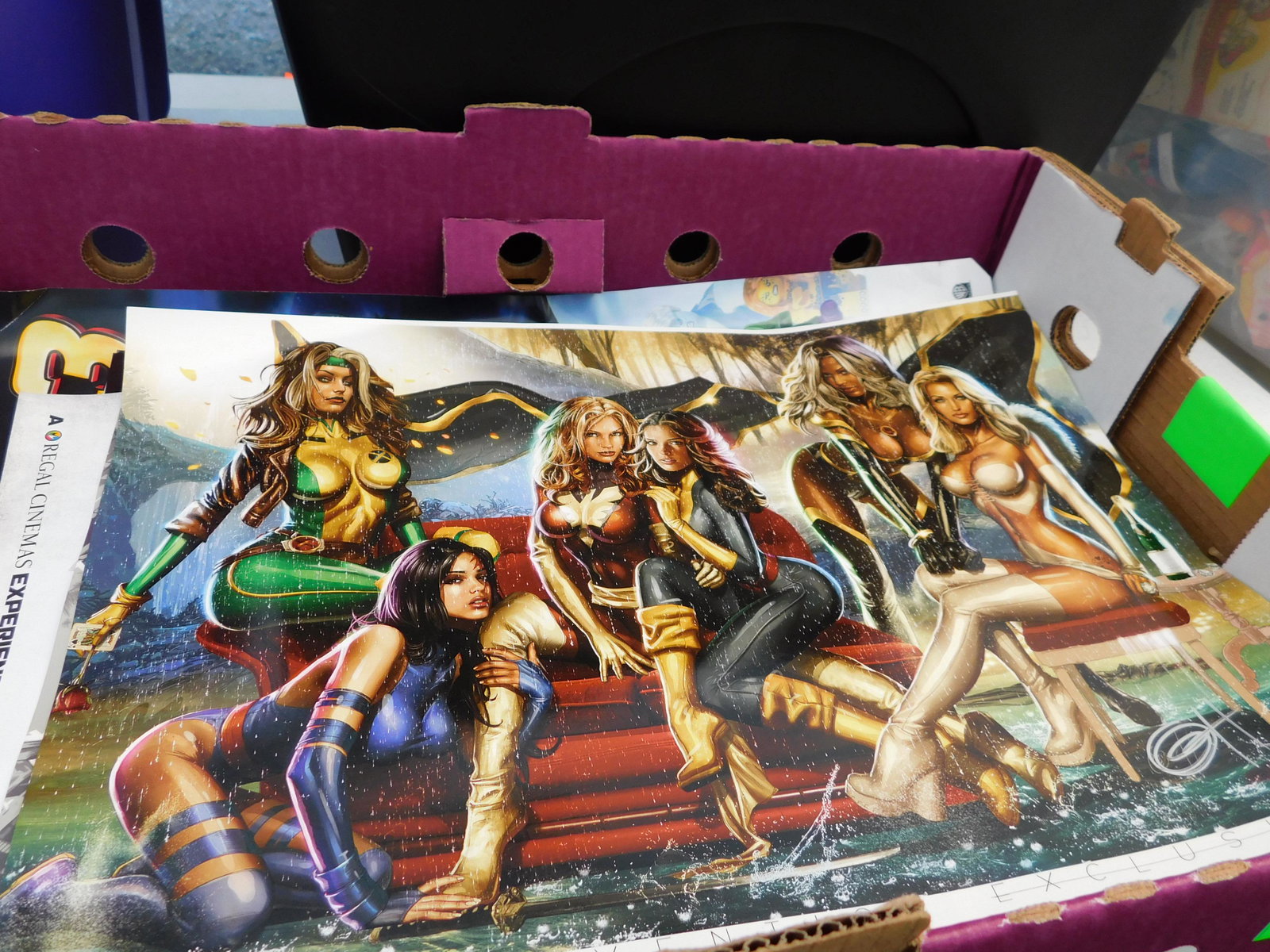 Lot of Video Game Posters and Comic Art (1 of 1)