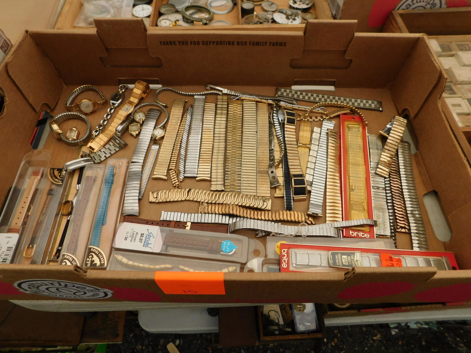 Lot of Vintage Watch Bands (1 of 1)