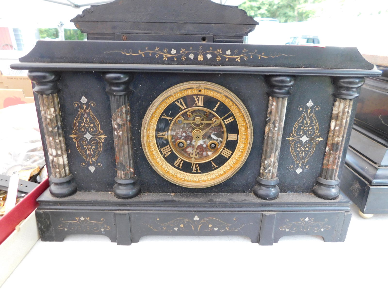 Eastlake Victorian Mantle Clock (1 of 1)