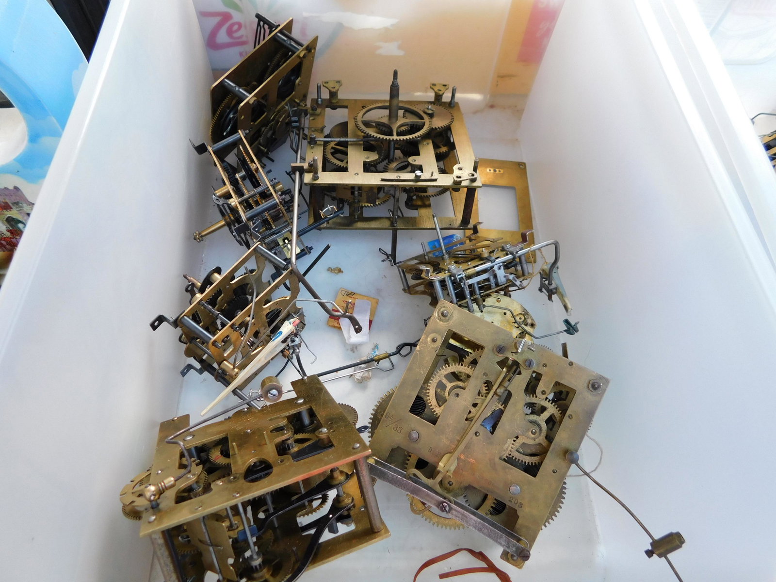 Lot of Clock Movements (1 of 1)