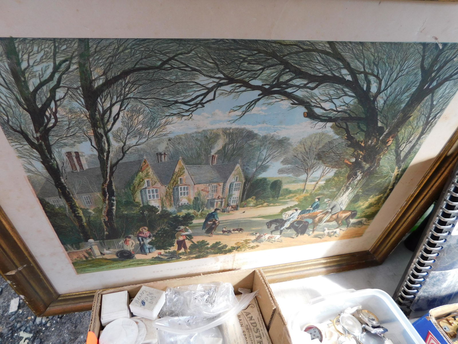 Colonial Print: Colonial print. You are bidding at a live sale. Please read the terms and conditions. This sale will be broadcast live on sale day with full descriptions of each lot being sold, as well as video feed