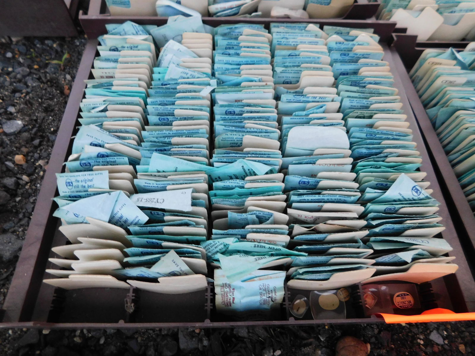 Lot of Watch Crystals: Lot of watch crystals. You are bidding at a live sale. Please read the terms and conditions. This sale will be broadcast live on sale day with full descriptions of each lot being sold, as well as vide