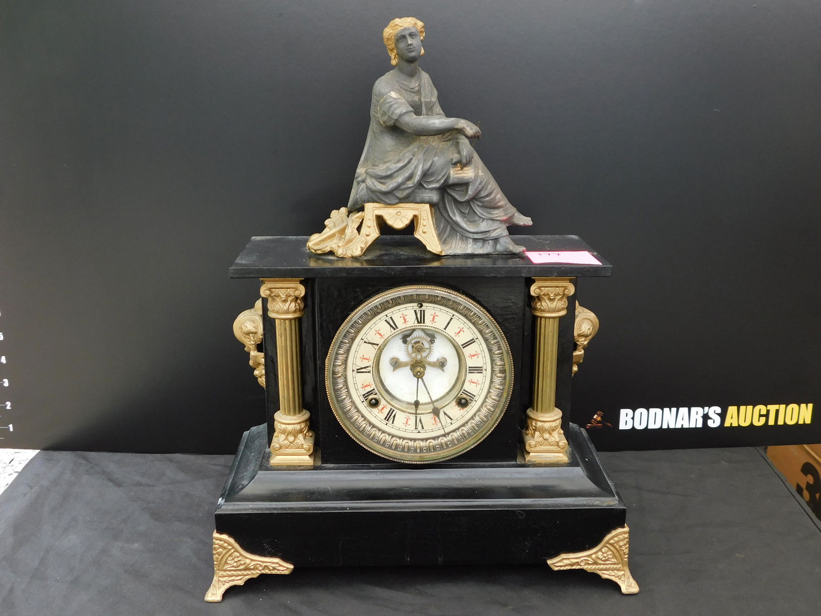 East Lake Victorian Mantle Clcok (1 of 7)