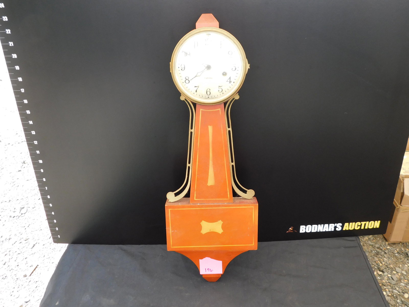 Ingraham 89 Day Banjo Clock (1 of 4)