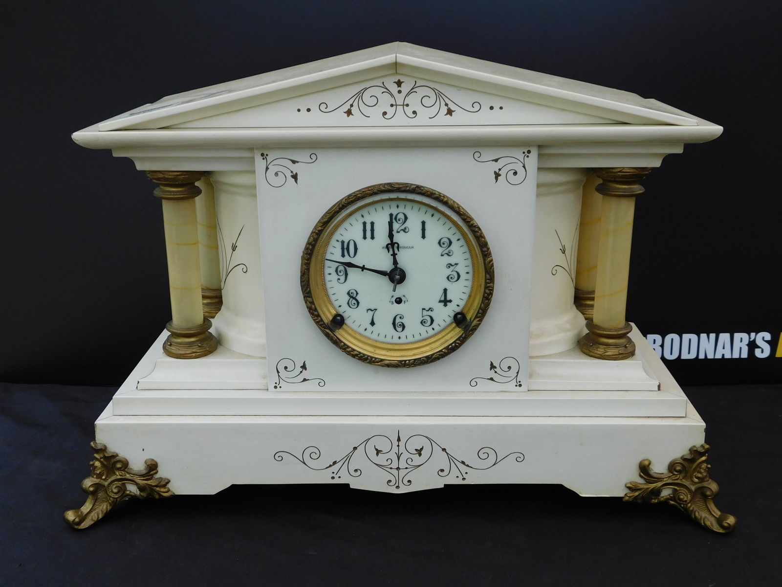 Seth Thomas East Lake Victorian Wood Mantle Clock (1 of 5)