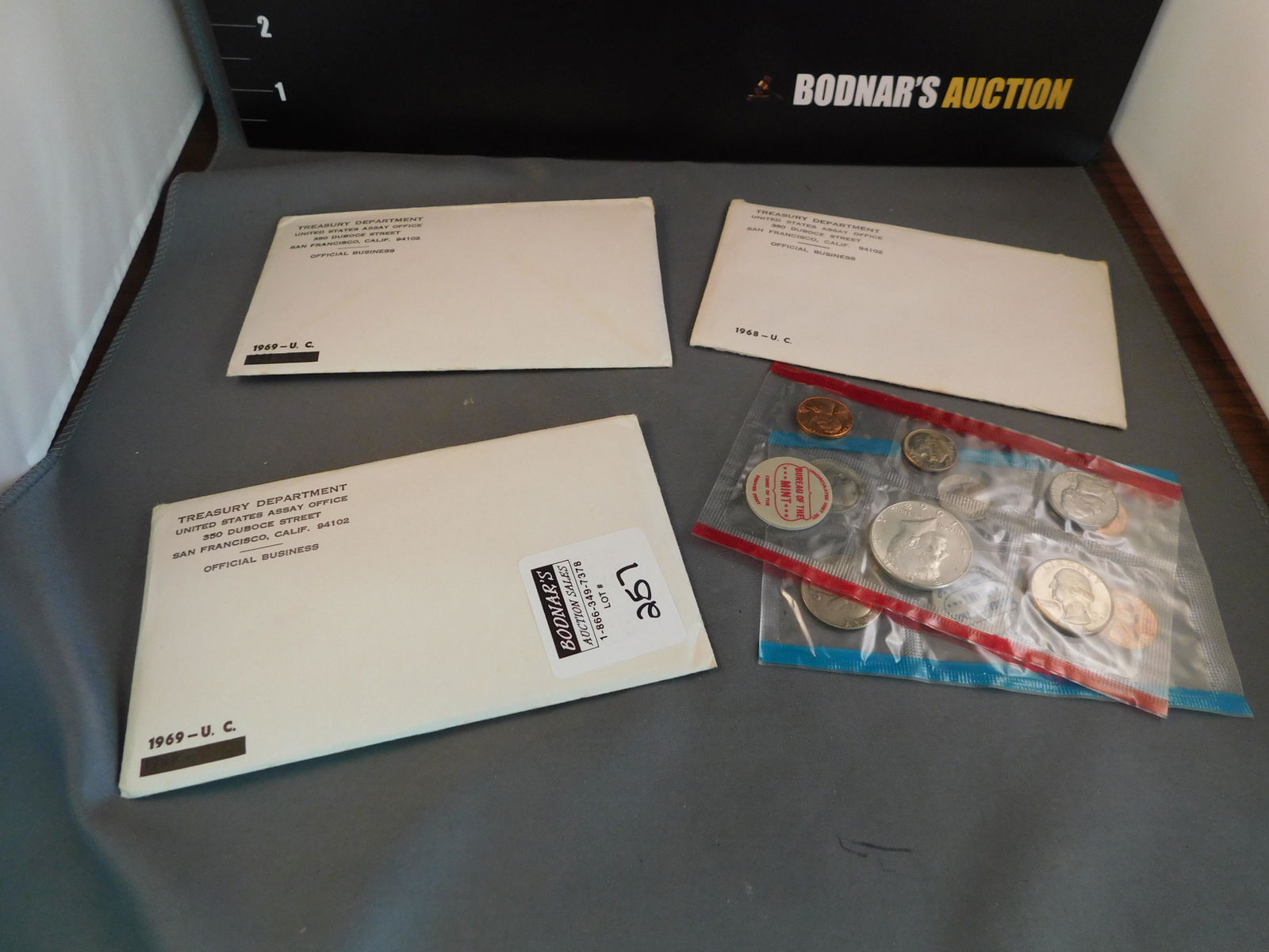 Lot of 3 1969 U.C. 1  1968 U.C. Group Set (1 of 1)