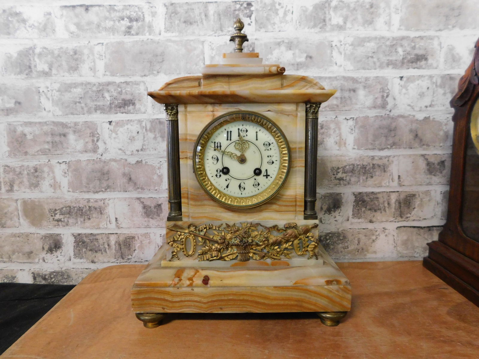 Marble Mantle Clock (1 of 4)