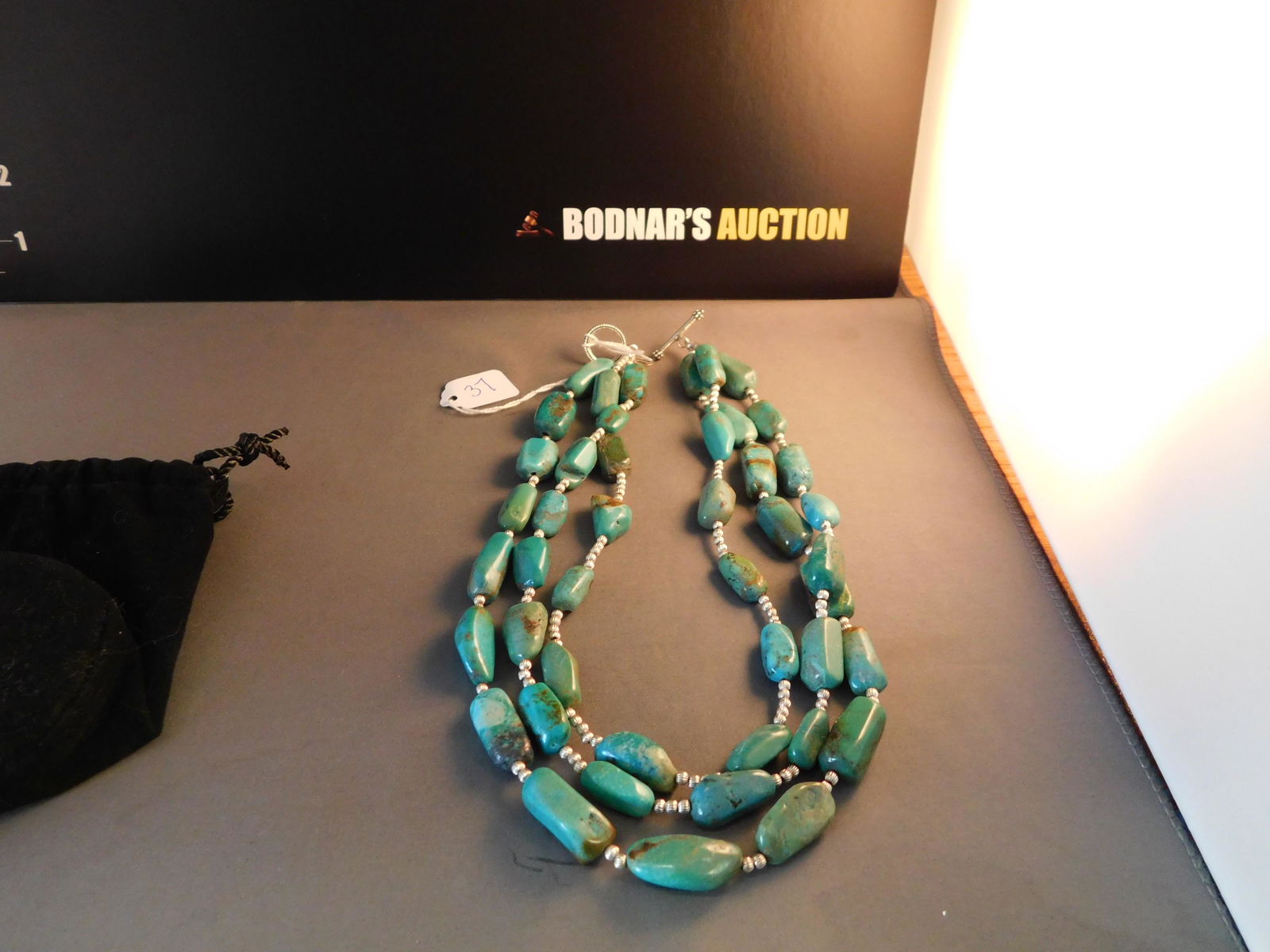 Barse Sterling Turquoise Necklace (1 of 3)
