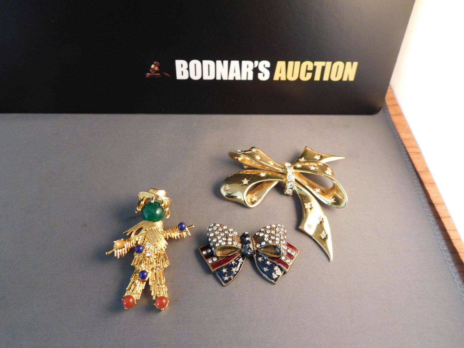 Lot of 3 Designer Pins (1 of 4)