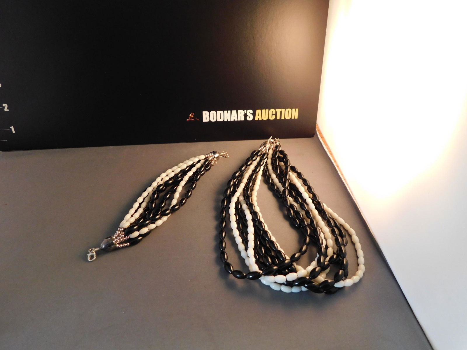 Jay King Black White Coral Set (1 of 3)