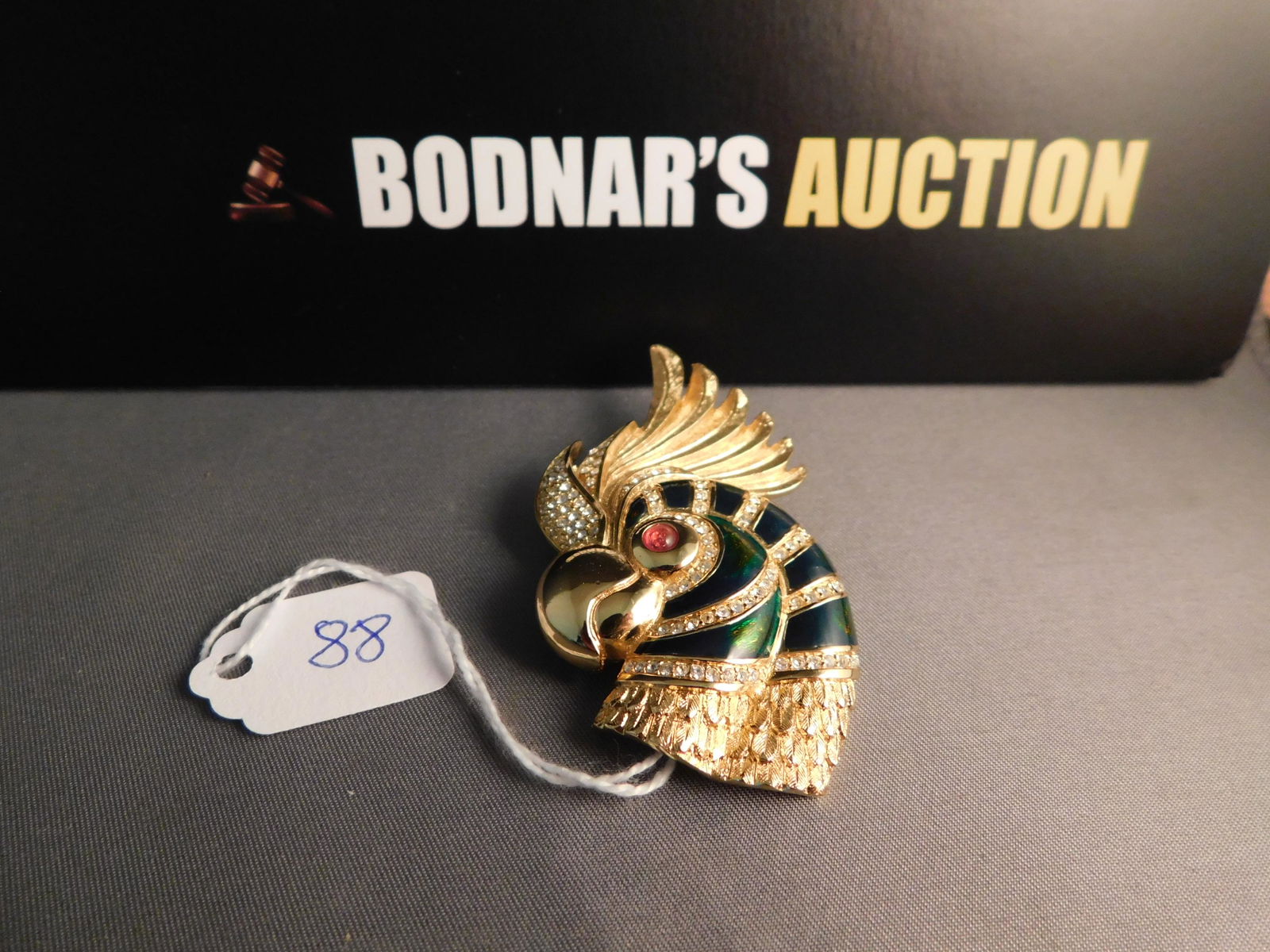 Christian Dior Bird Pin (1 of 3)