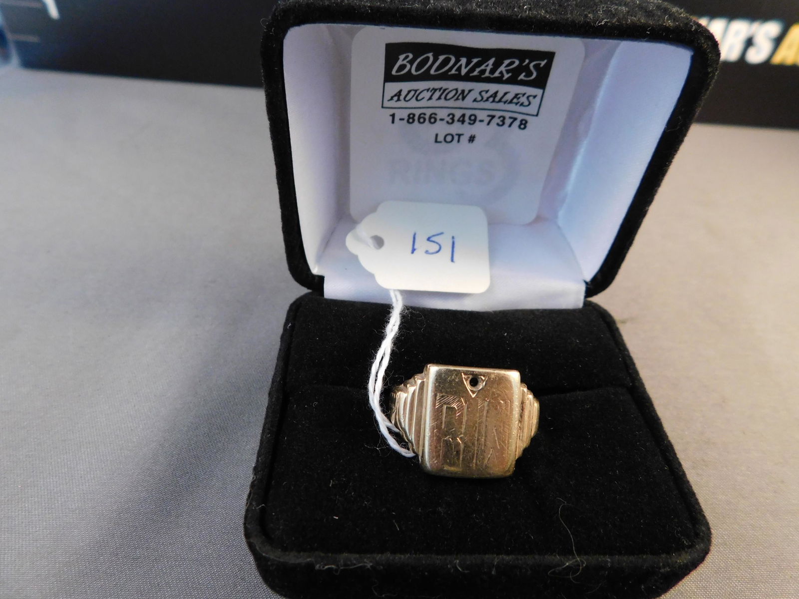 14K Monogram Ring (1 of 3)