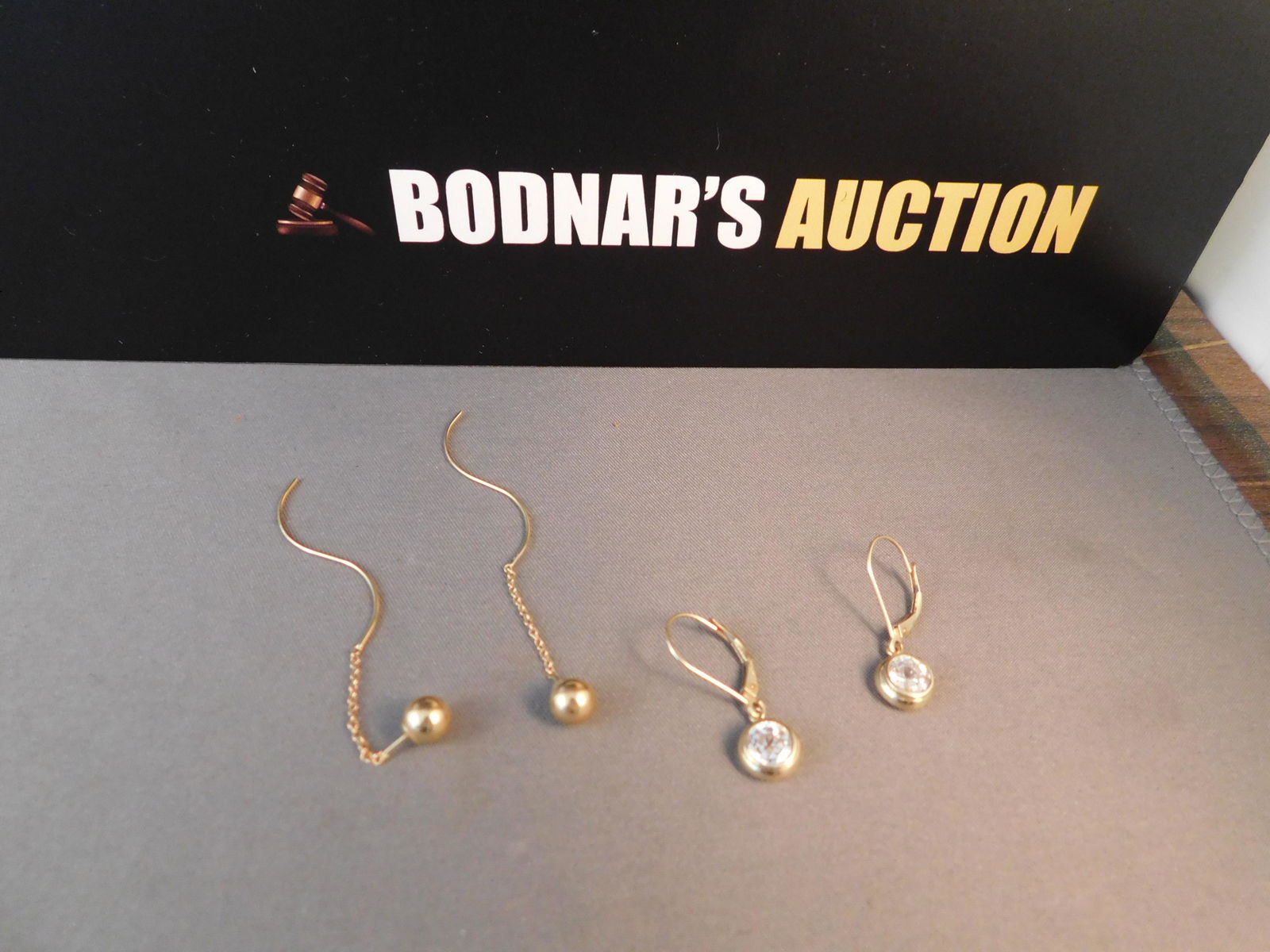 2 Pairs 14K Earrings (1 of 3)