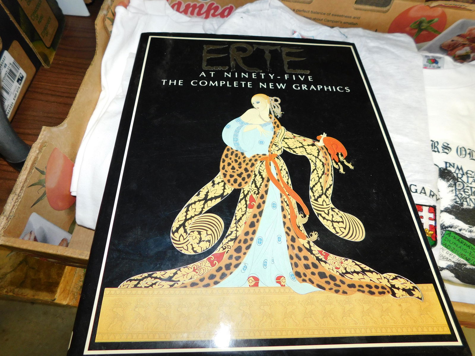 ERTE Hardcover: ERTE Hardcover. The Complete 95 New Graphics Book You are bidding at a live sale. You are bidding at a live sale. Please read the terms and conditions. This sale will be broadcast live on sale day wit