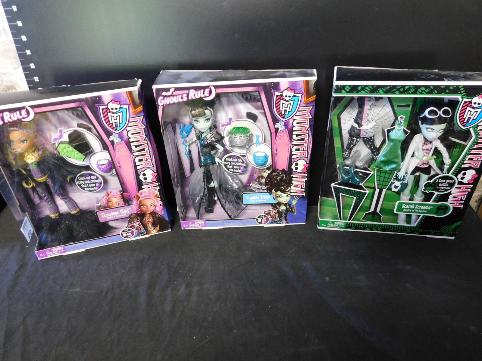 Lot of 3 Monster High Dolls (1 of 2)
