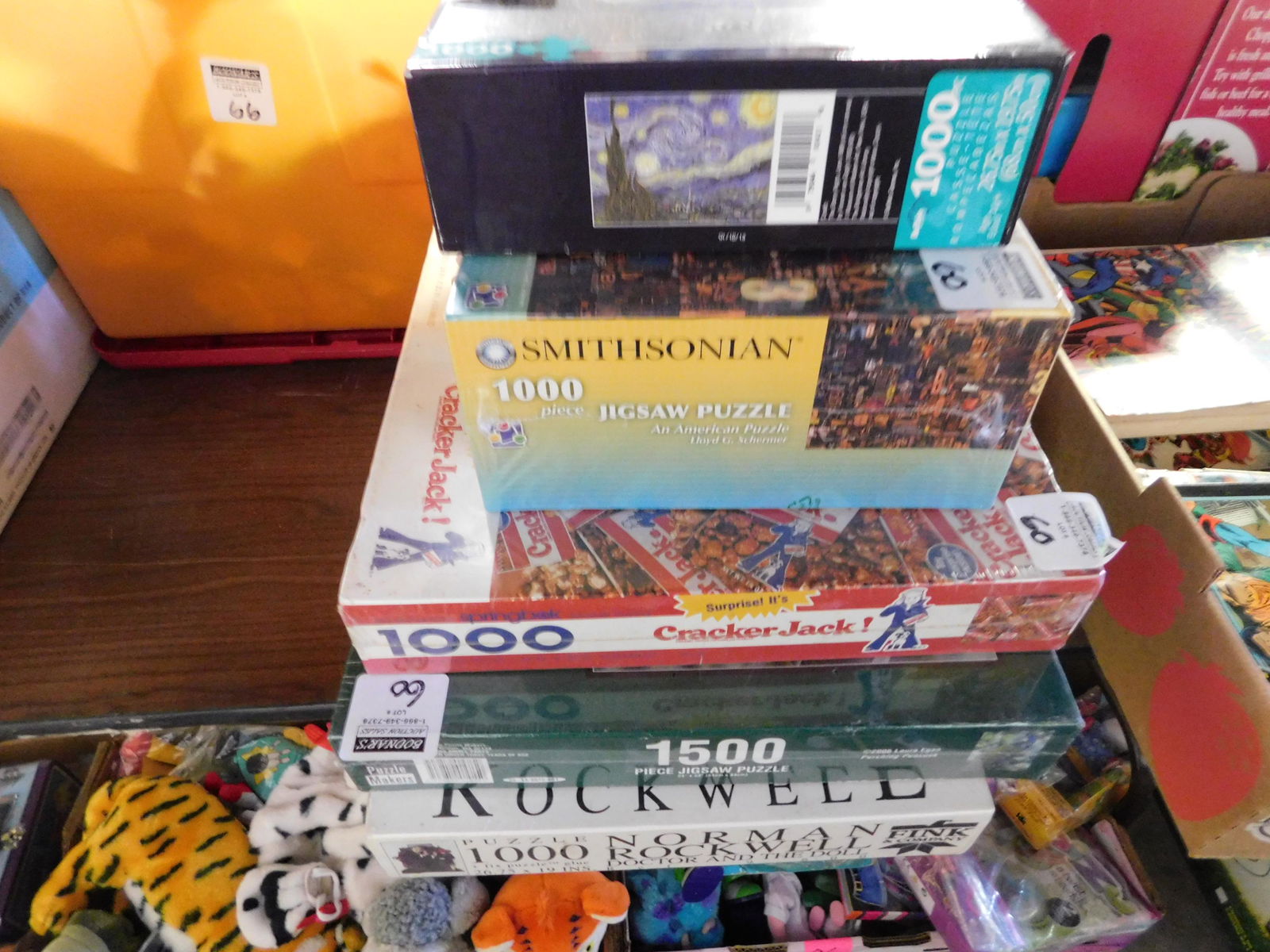 Lot of 5 Sealed Puzzles (1 of 1)