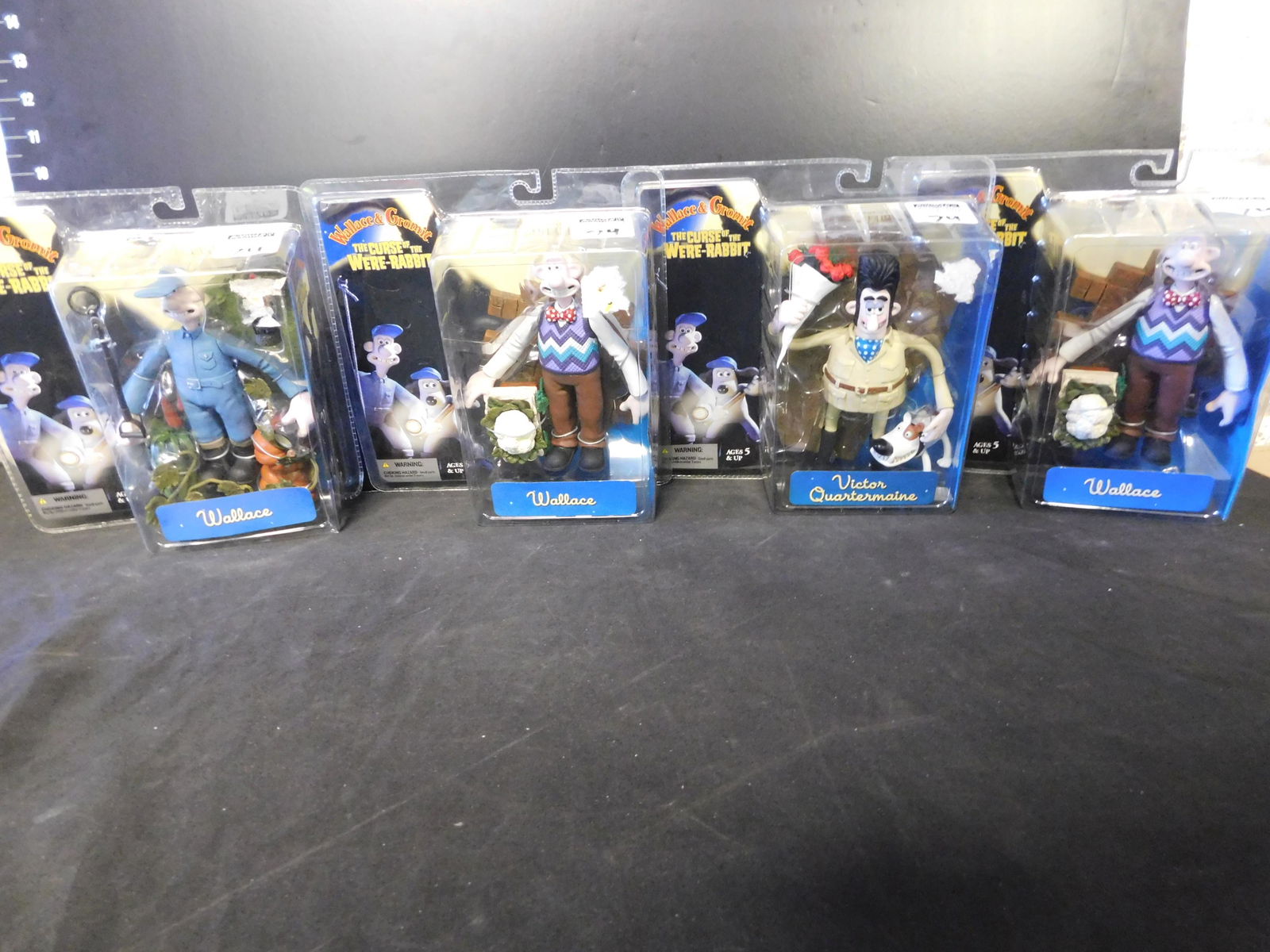 Wallace and Gromit Action Figure Lot of 4 (1 of 2)