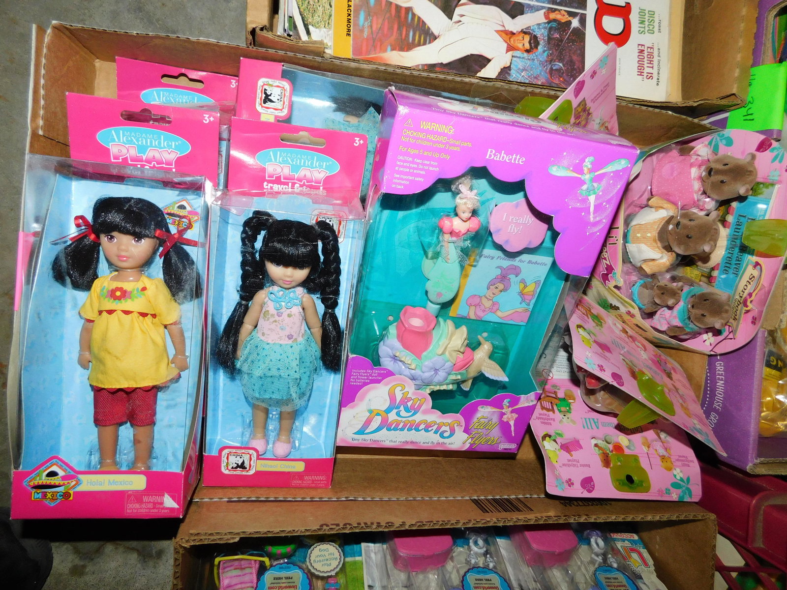 Box Lot of Madame Alexander and Lil Woodzeez (1 of 1)