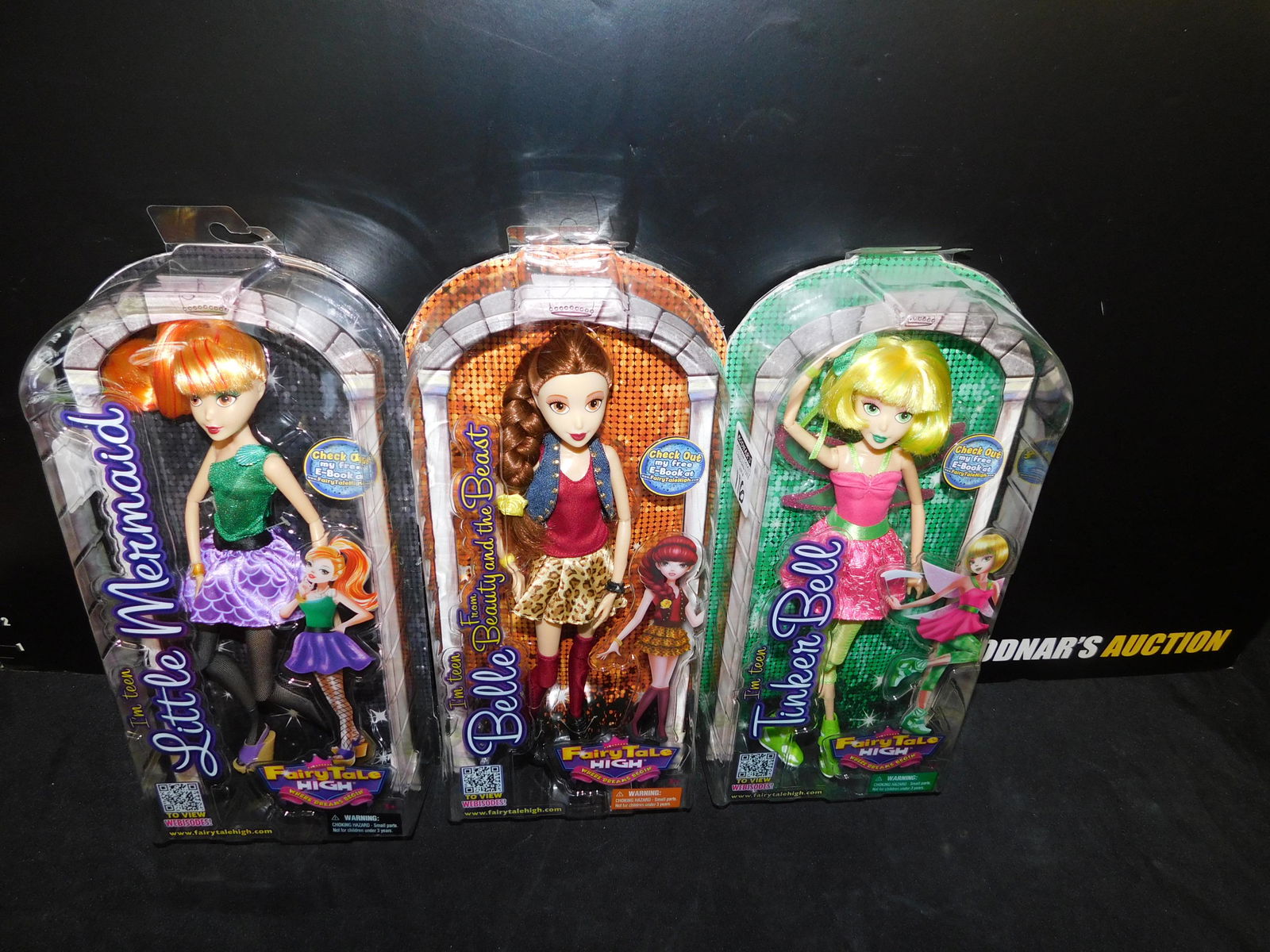Lot of 3 Fairy Tale High Dolls (1 of 2)