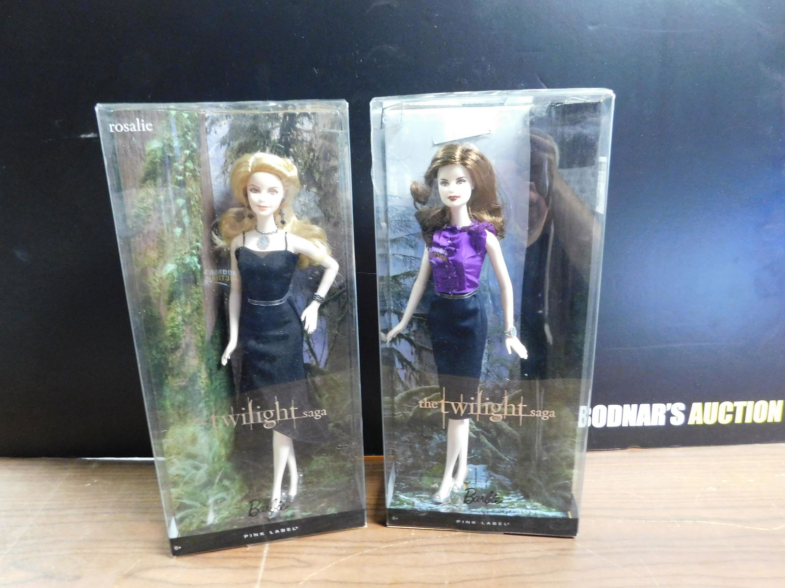 Twilight Saga Pink Label Barbie Lot of 2 (1 of 2)