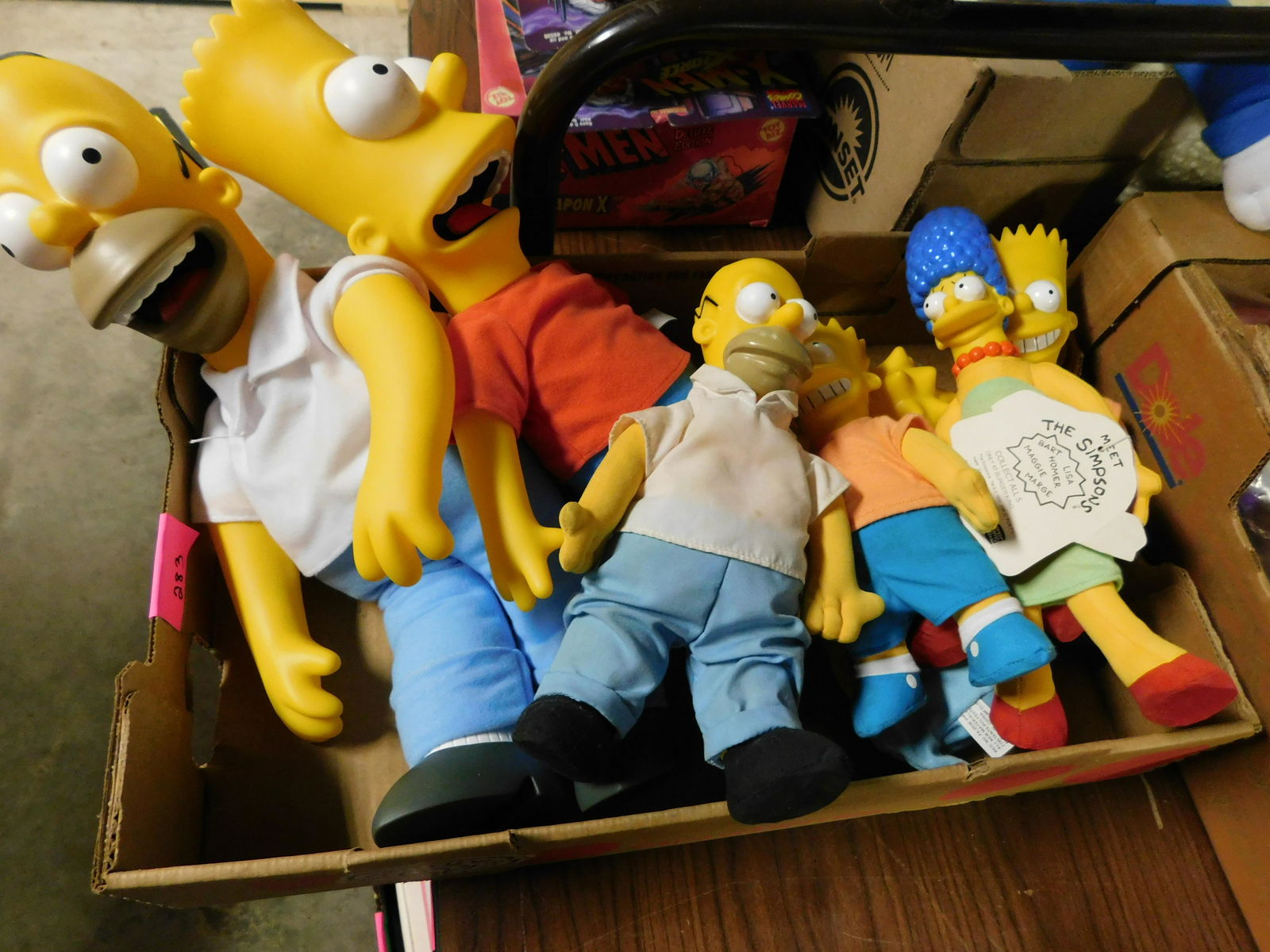The Simpsons Lot: Box Lot of the Simpsons. You are bidding at a live sale. Please read the terms and conditions. This sale will be broadcast live on sale day with full descriptions of each lot being sold, as well as vi