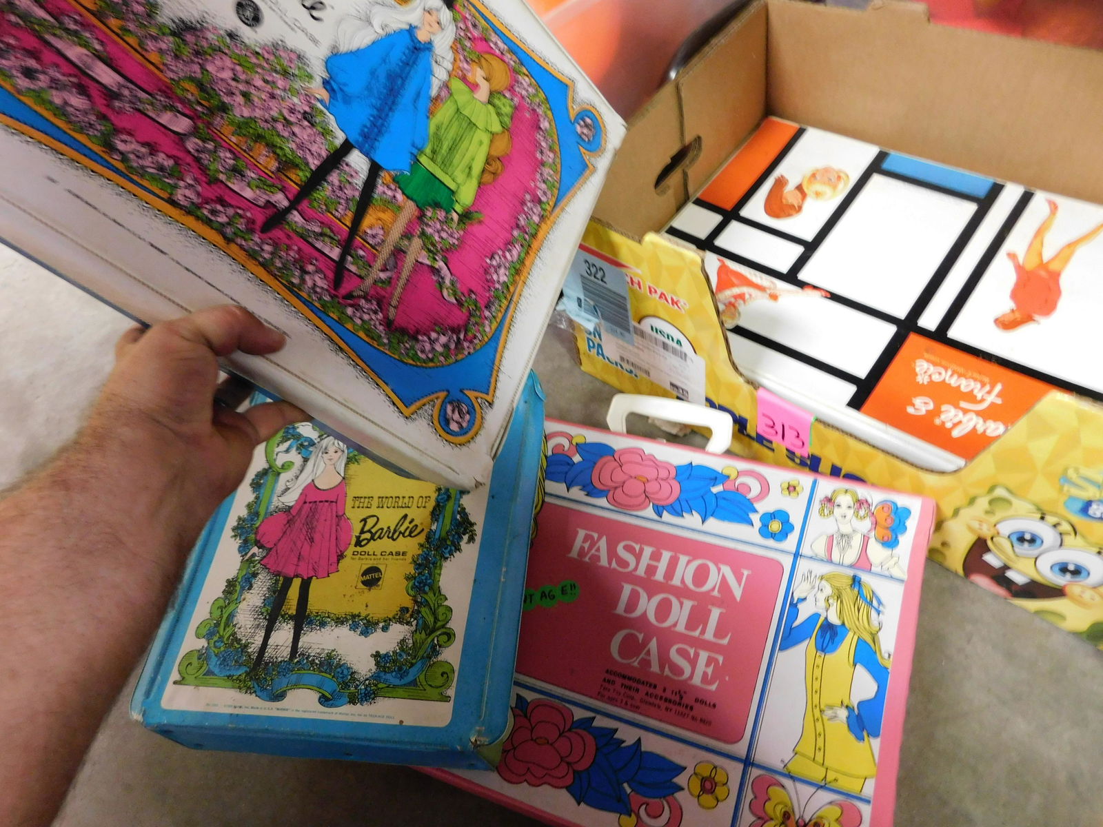 Lot of Barbie Cases (1 of 1)