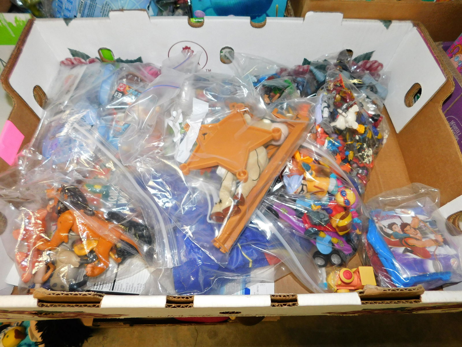Box Lot of Loose Mixed Action Figures (1 of 1)