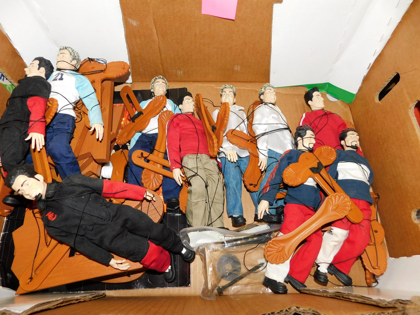 Lot of NSYNC Marionettes (1 of 1)