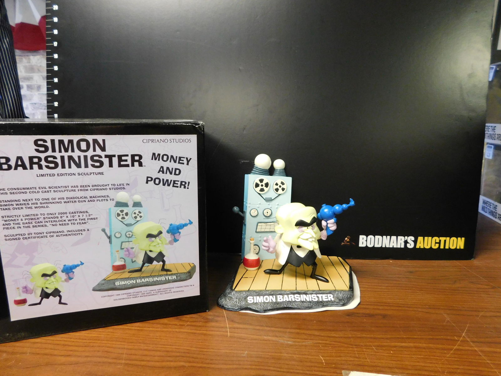 Ciprioano Studios Simon Barsinister Maquette (1 of 5)