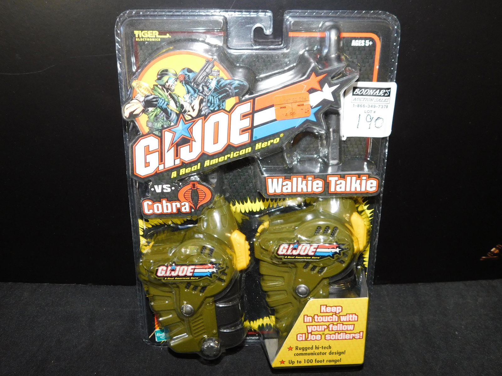 GI Joe vs Cobra Walkie Talkie (1 of 2)