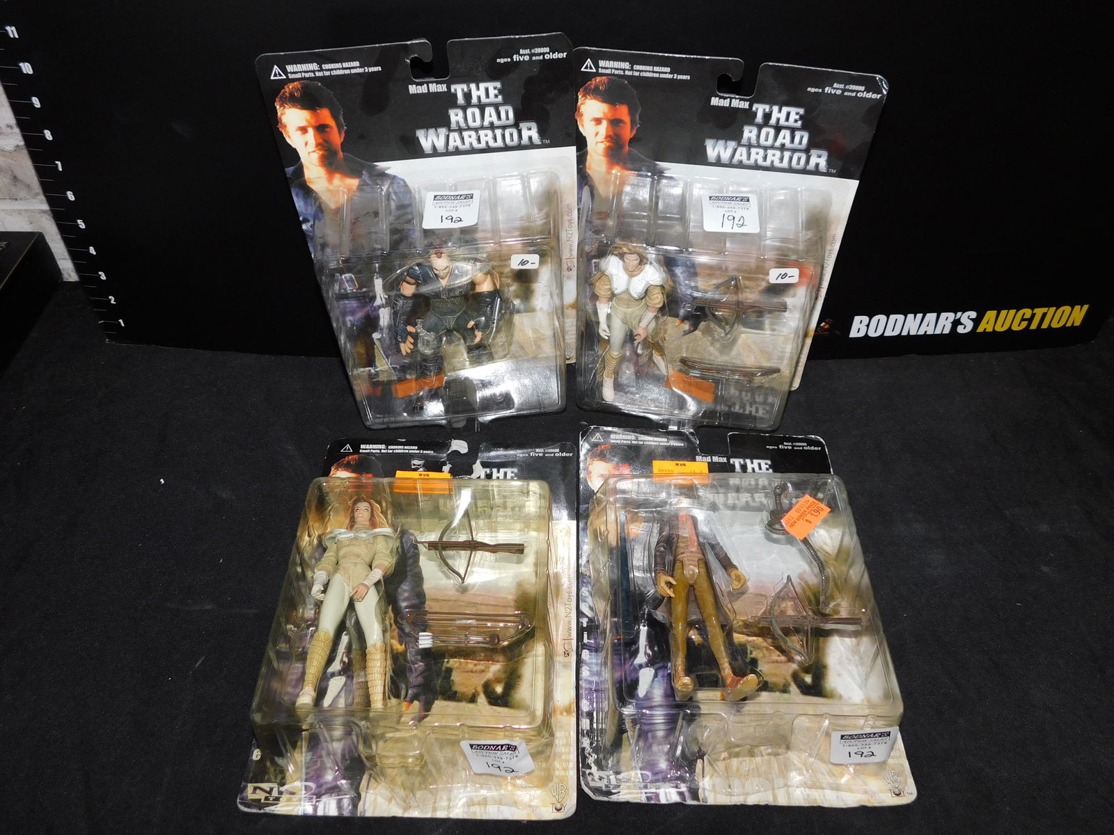 4 Mad Max The Road Warrior Figures Series One (1 of 4)