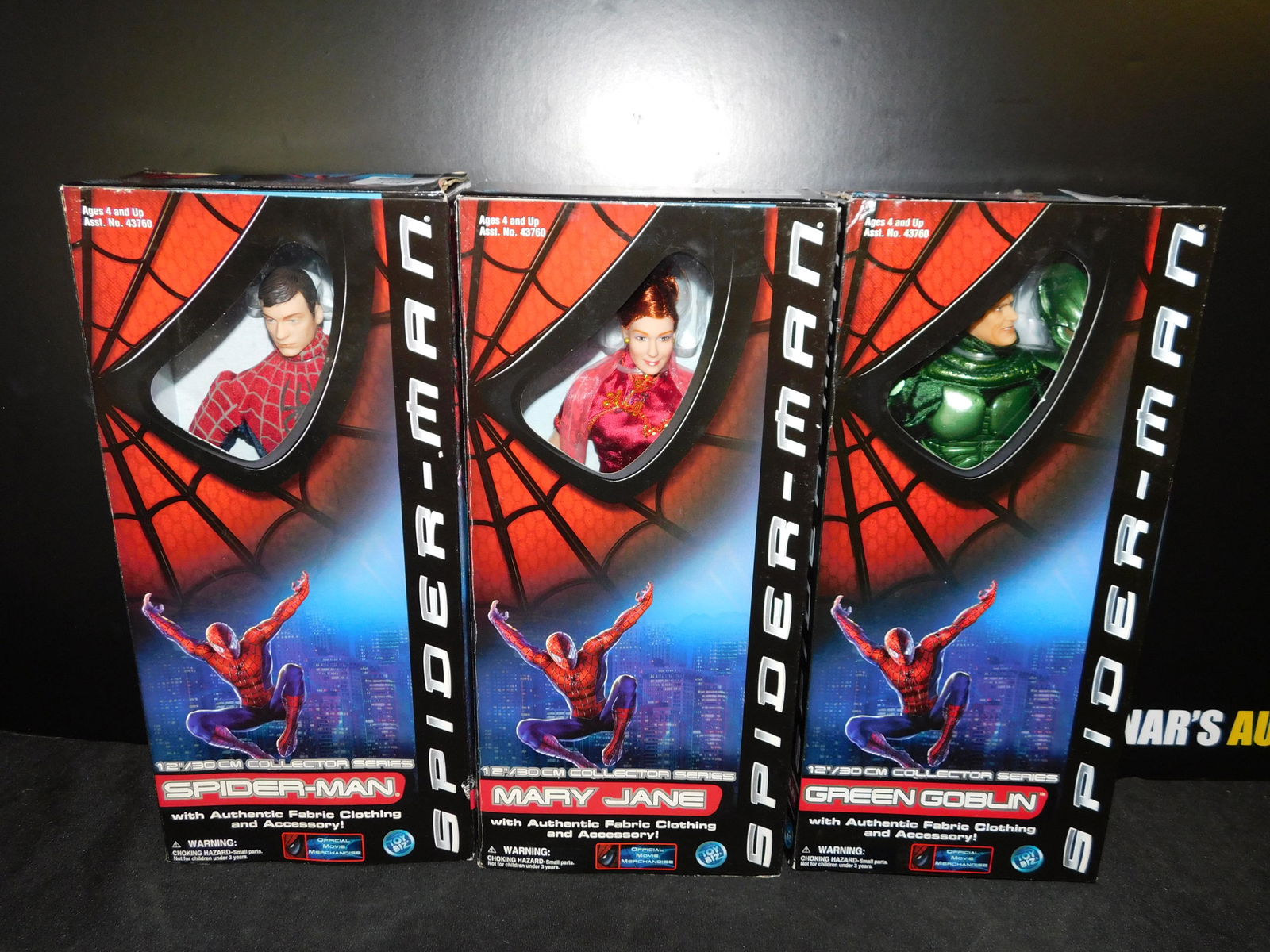 3 Spider-Man 12" Collector Series (1 of 5)
