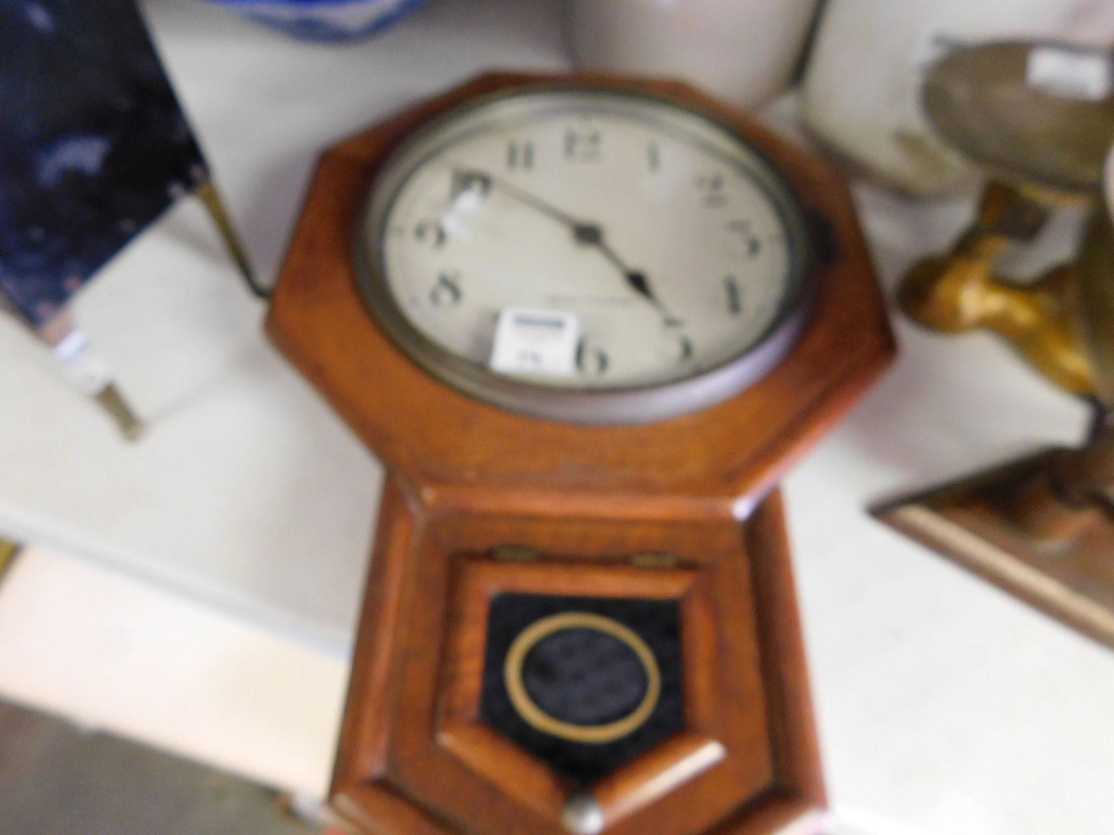 Seth Thomas Wall Regulator Clock: Seth Thomas Oak Wall Regulator Clock. You are bidding at a live sale. Please read the terms and conditions. This sale will be broadcast live on sale day with full descriptions of each lot being sold,